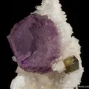Fluorite (phantom) with Pyrite, Dolomite - image 2