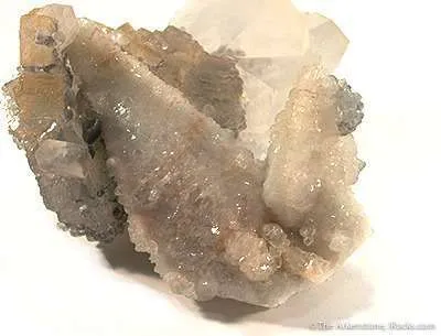 Fluorite Ps. After Calcite With Calcite And Fluorite - image 4