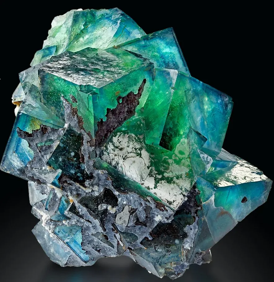 Fluorite, published specimen - image 2
