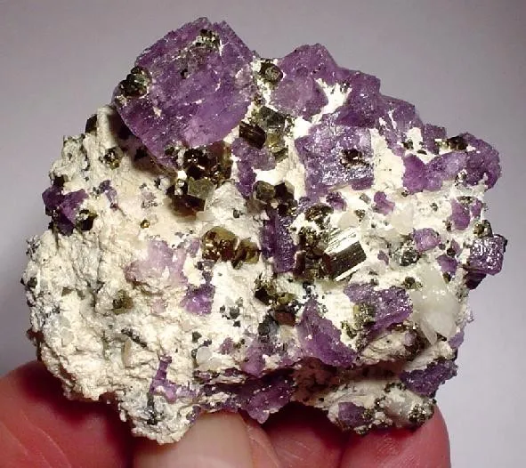 Fluorite, Pyrite image