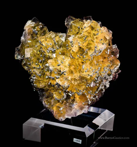 Fluorite Pyrite image