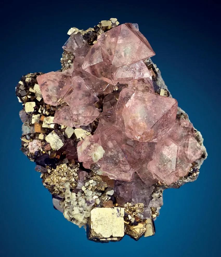 Fluorite, Pyrite image