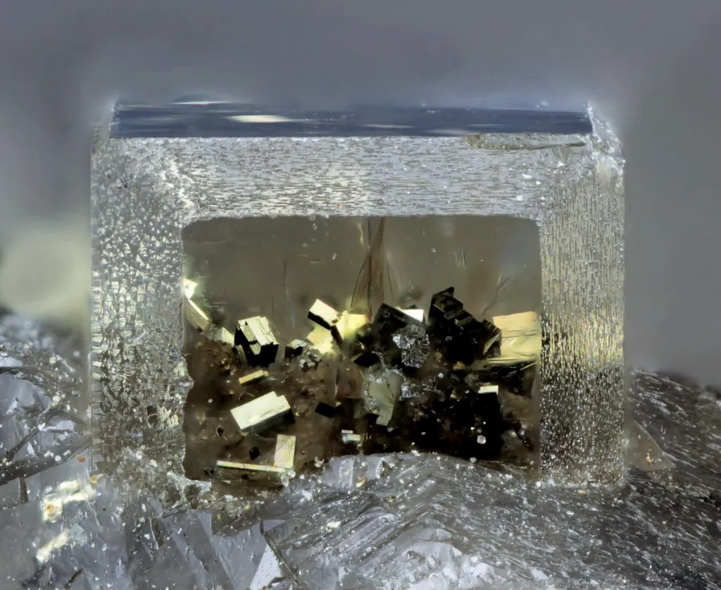 Fluorite, Pyrite image