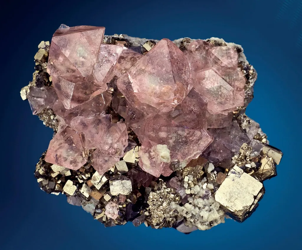 Fluorite, Pyrite image