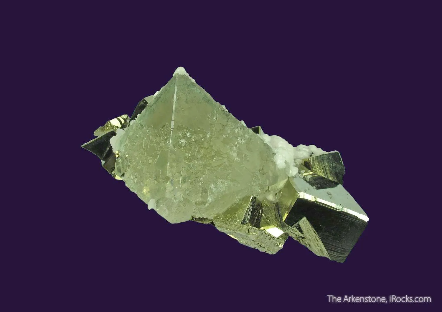 Fluorite, Pyrite, and Calcite - image 1