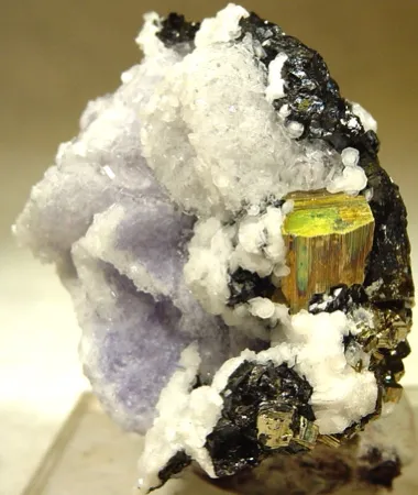 Fluorite, Pyrite image