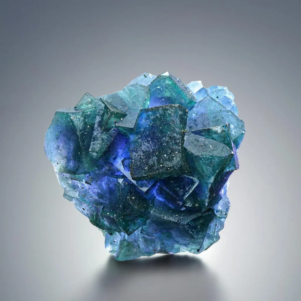 Fluorite & Pyrite image