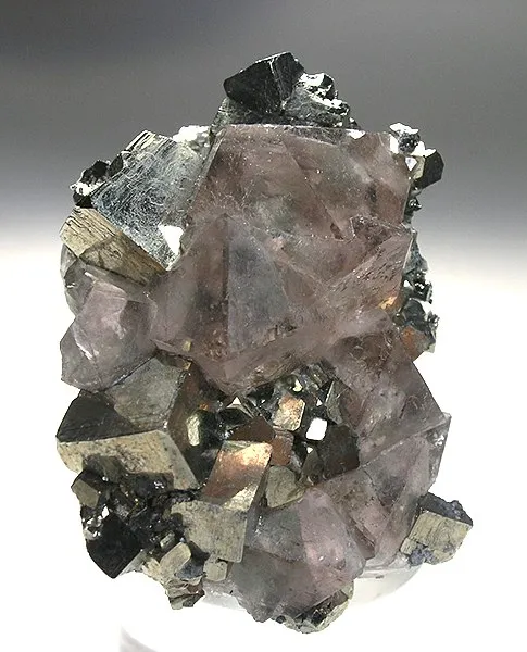 Fluorite, Pyrite image