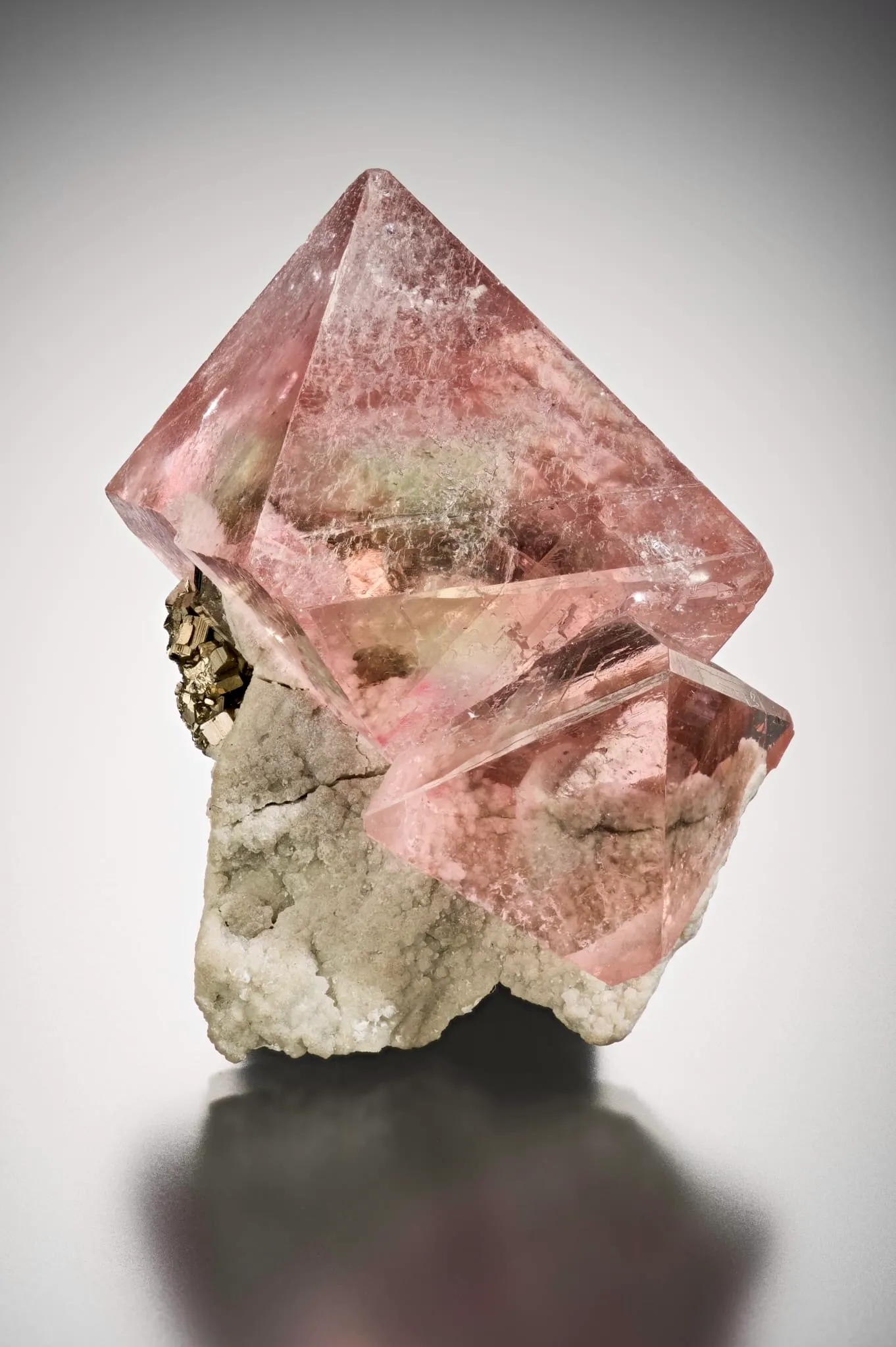 Fluorite, & Pyrite from Huanzala, Peru - image 1