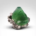 Fluorite, Pyrite from Peru, Pasco, Pasco Province, Cerro de Pasco, Atacocha mining district, Milpo m - image 1