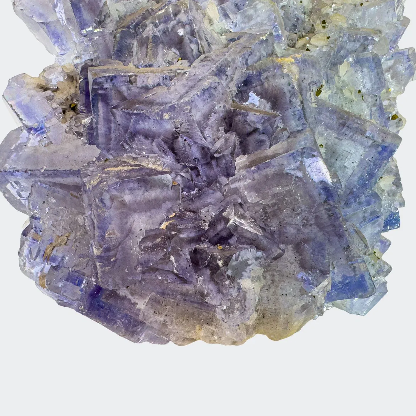 Fluorite & Pyrite from Spain, Asturias, Emilio Mine - image 3