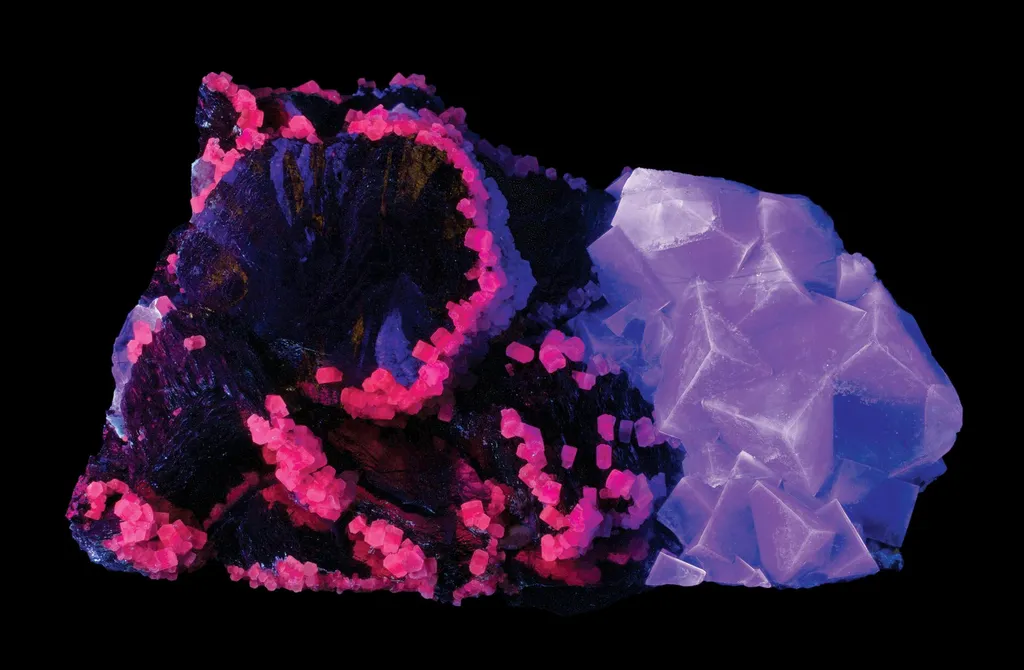 Fluorite, Pyrrhotite, Calcite image