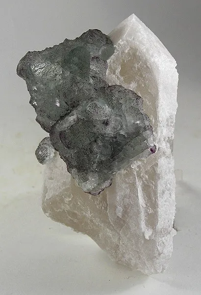 Fluorite, Quartz - image 1