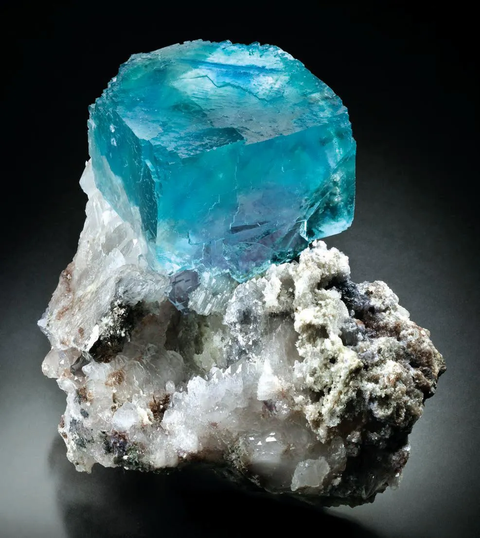 Fluorite, Quartz - image 2