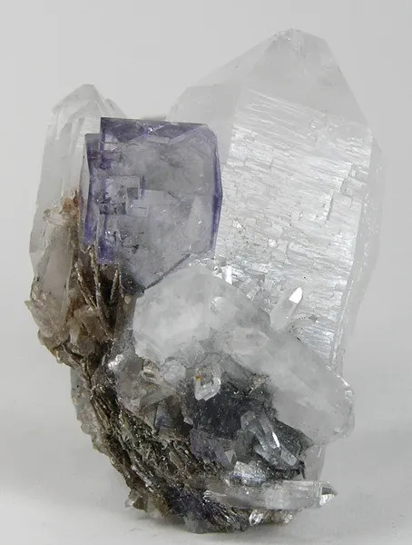 Fluorite, Quartz image
