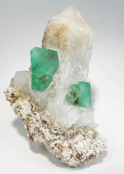 Fluorite, Quartz image