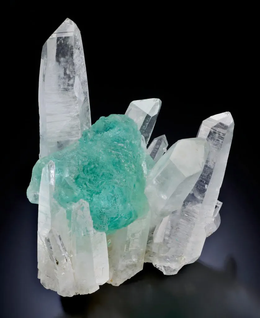 Fluorite, Quartz image