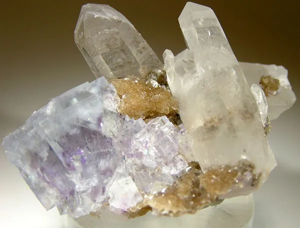 Fluorite, Quartz image