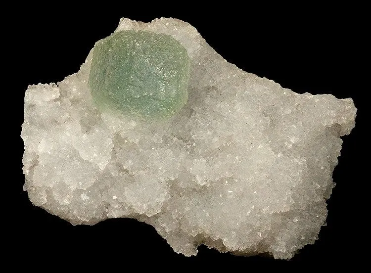 Fluorite, Quartz image
