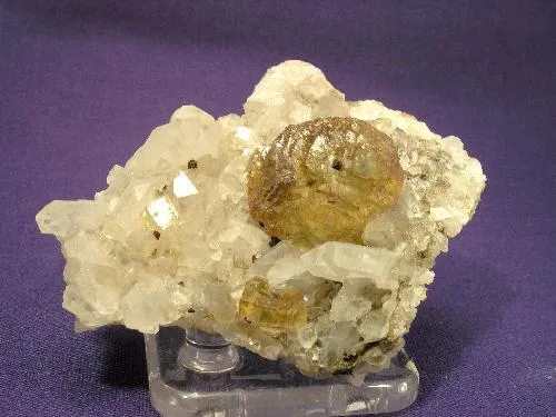 Fluorite, Quartz image