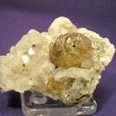 Fluorite, Quartz - image 1