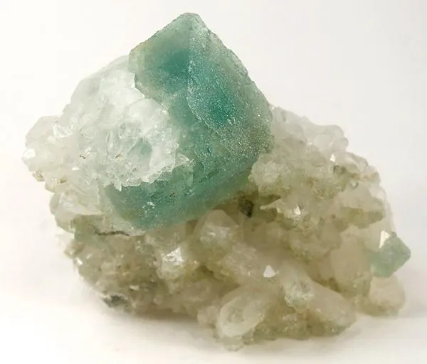 Fluorite, Quartz image