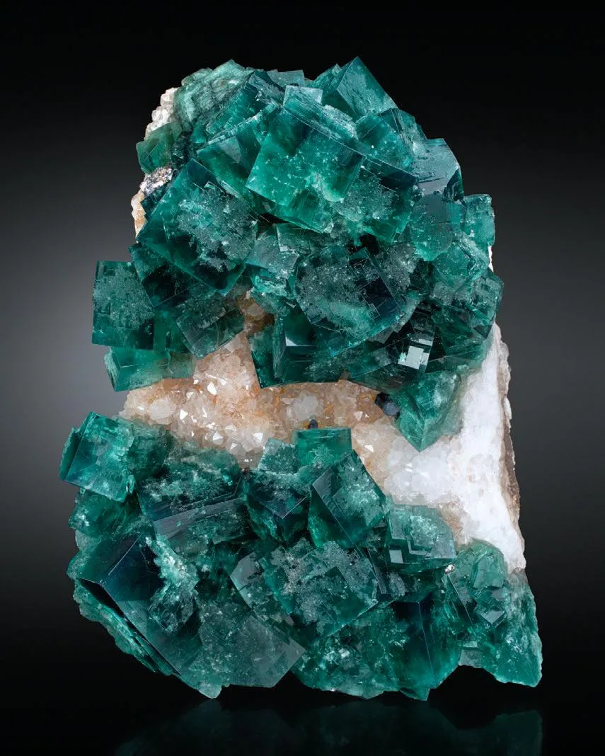 Fluorite, Quartz - image 1