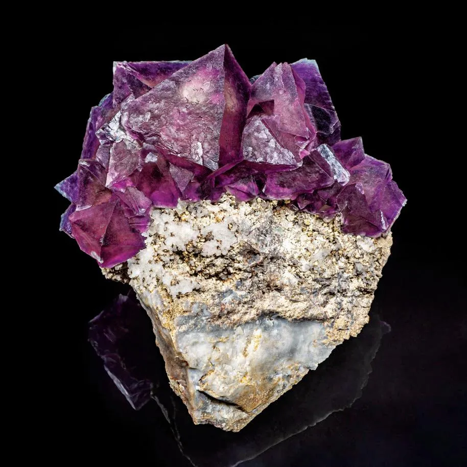 Fluorite, Quartz - image 1