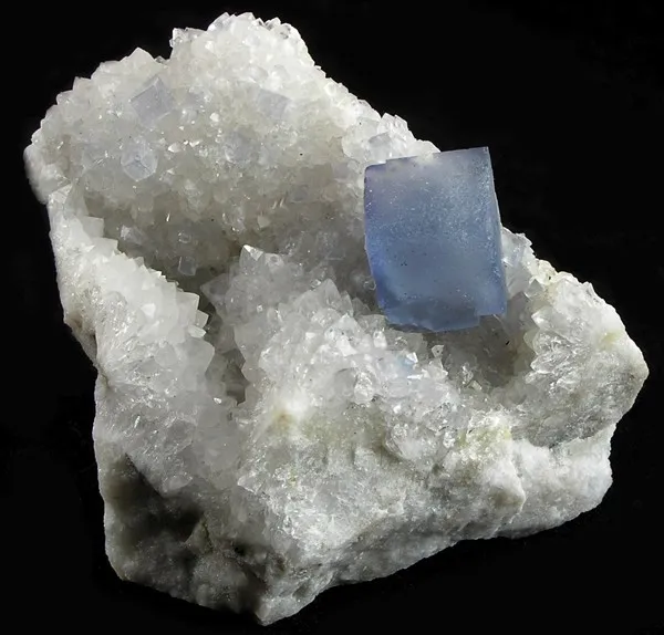 Fluorite, Quartz image