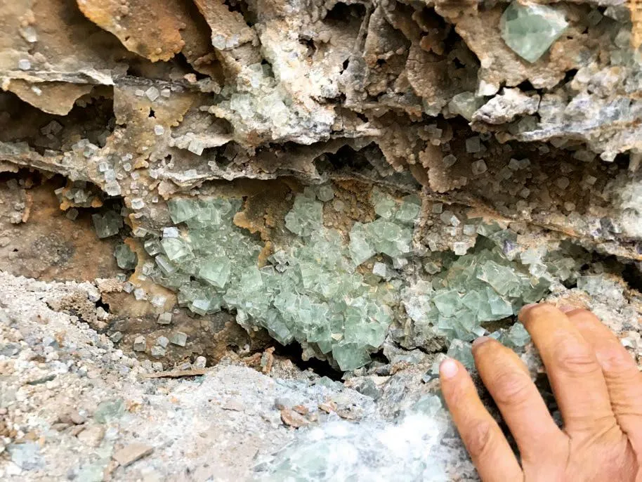 Fluorite, Quartz image