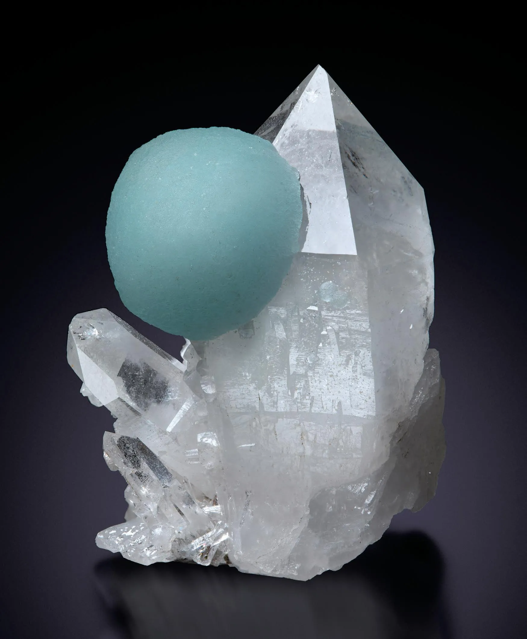 Fluorite, Quartz - image 1