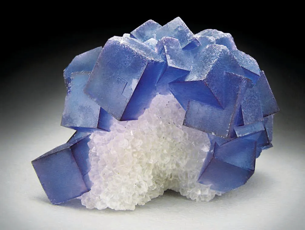 Fluorite, Quartz - image 1