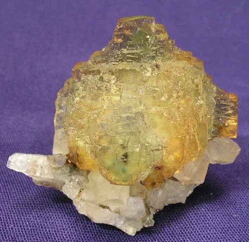 Fluorite, Quartz image