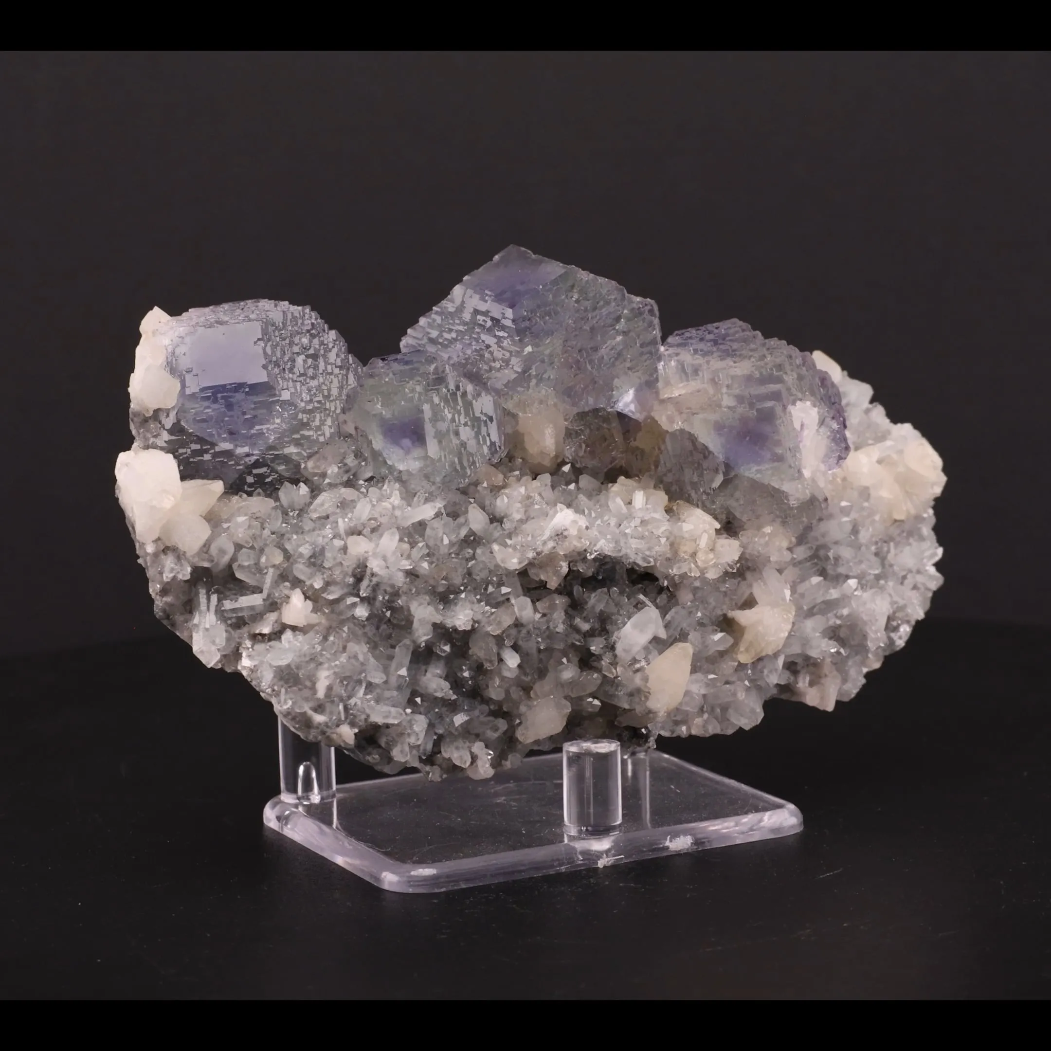 Fluorite, Quartz - image 2