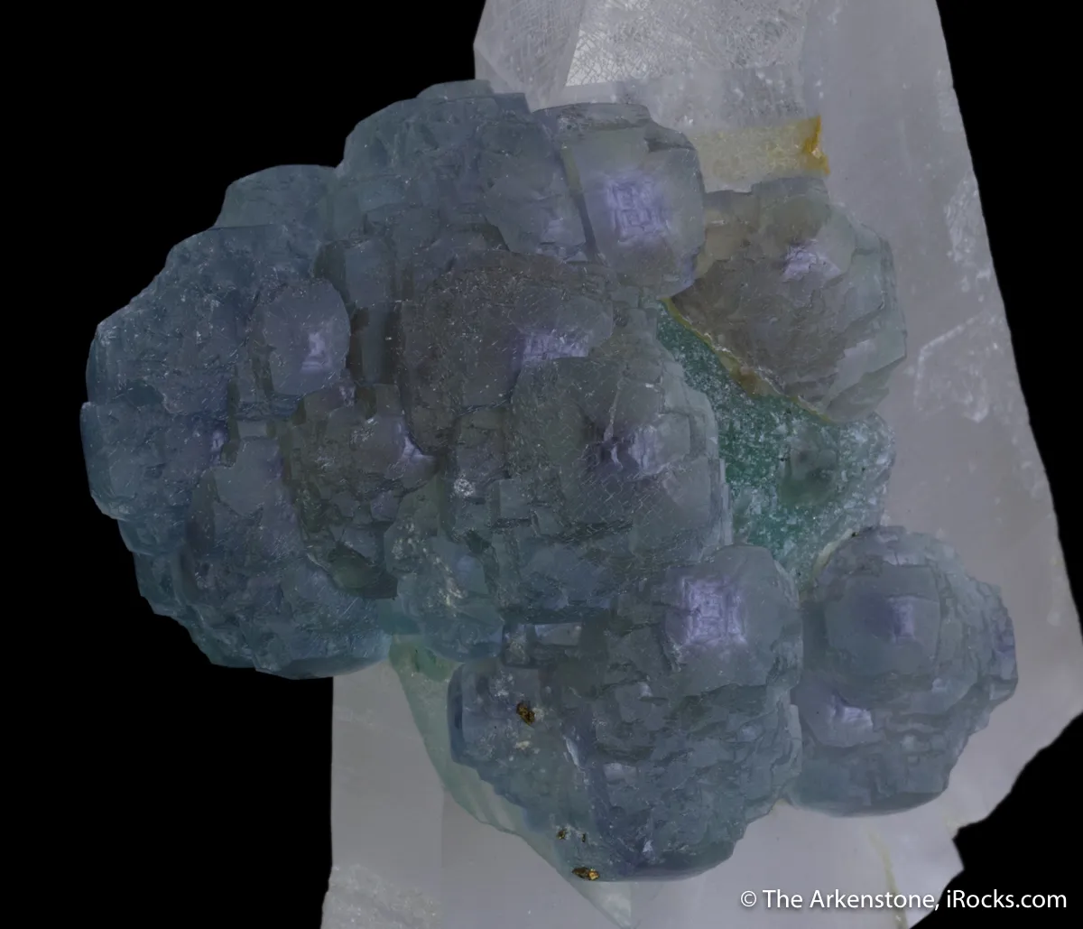 Fluorite, Quartz - image 1