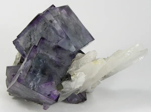 Fluorite, Quartz - image 1
