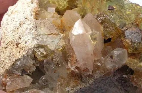 Fluorite, Quartz - image 3