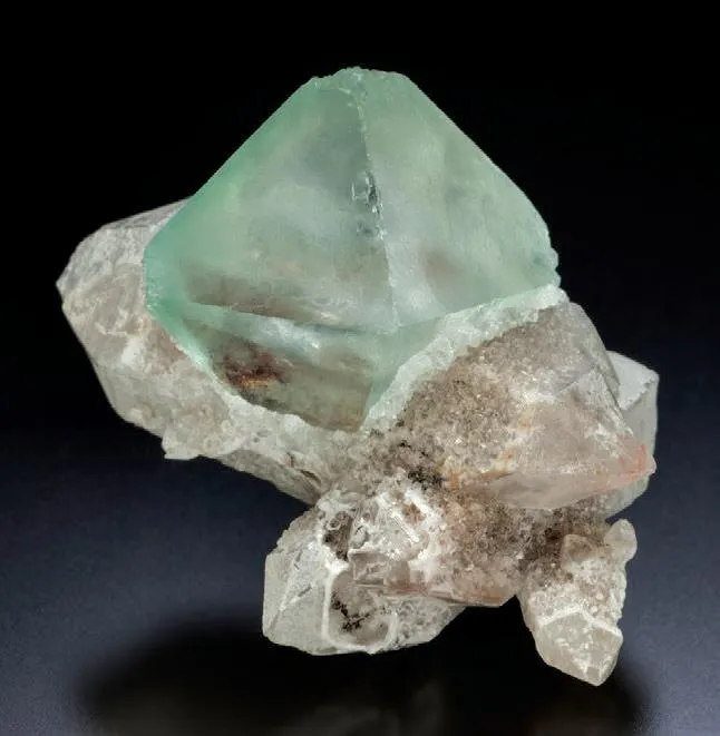 Fluorite, Quartz - image 1