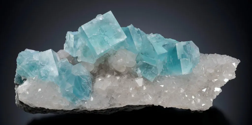 Fluorite, Quartz image