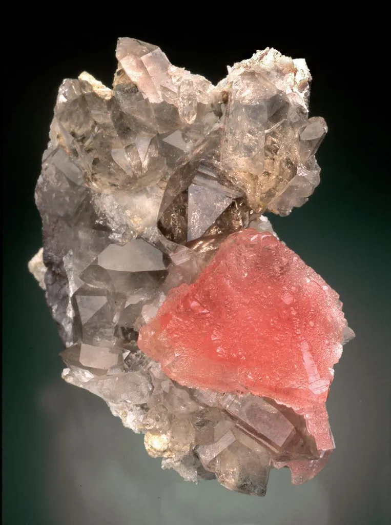 Fluorite, Quartz - image 1