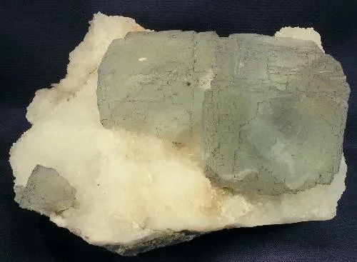 Fluorite, Quartz - image 1