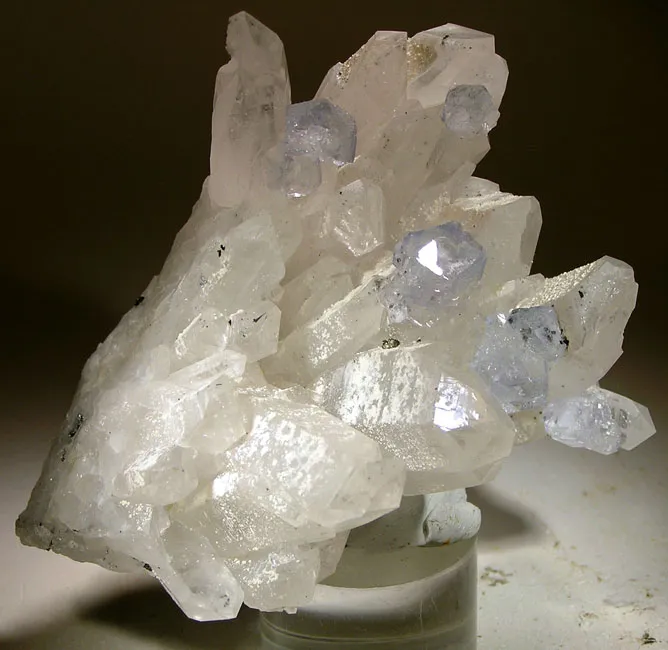 Fluorite, Quartz - image 1