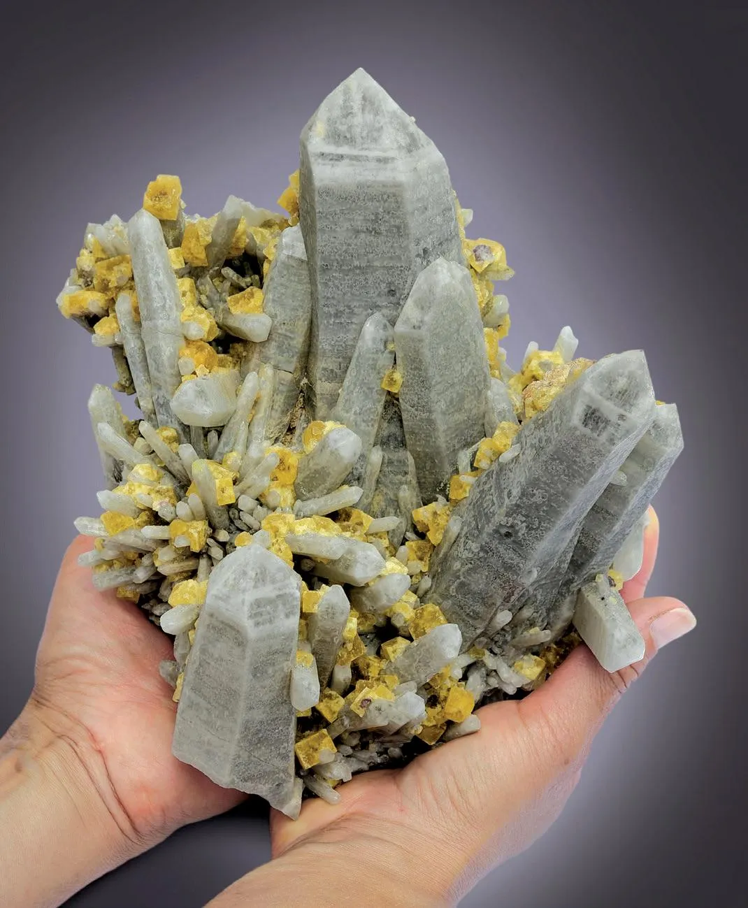 Fluorite, Quartz - image 1