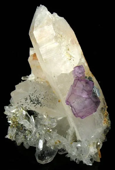 Fluorite, Quartz image