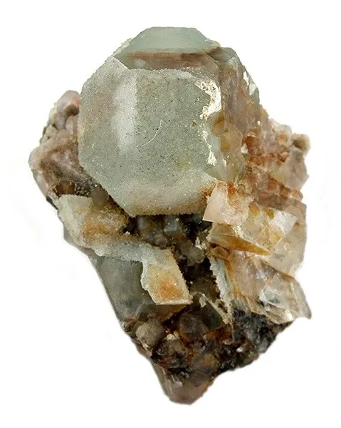 Fluorite, Quartz image
