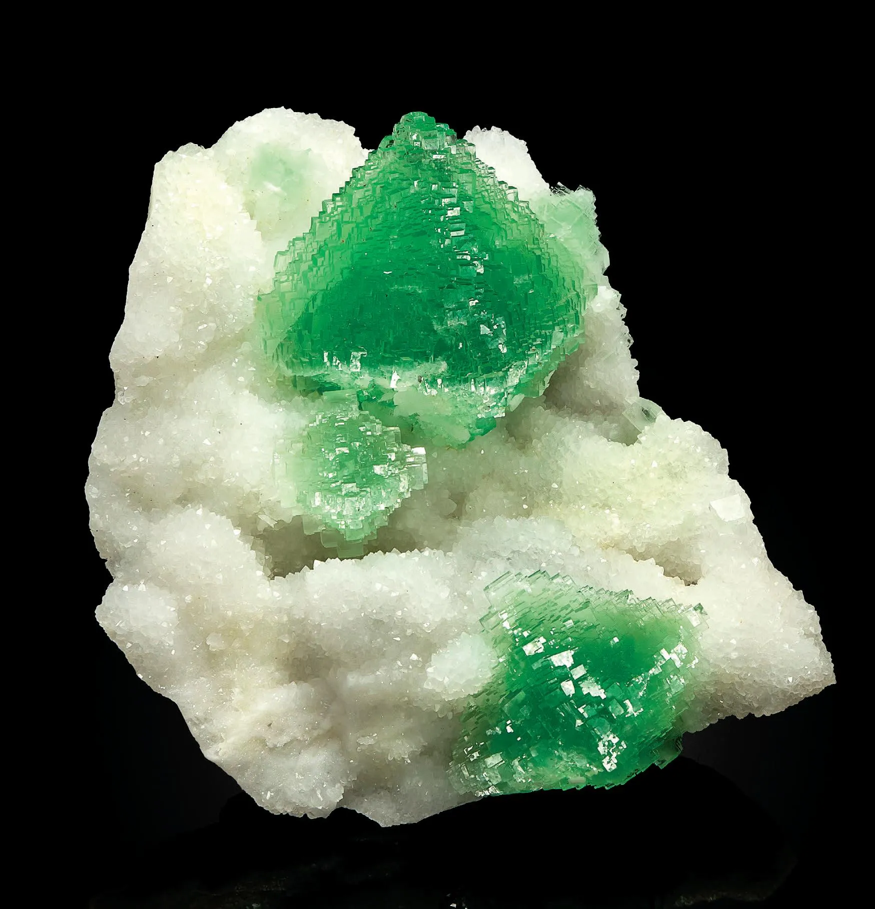 Fluorite, Quartz - image 1