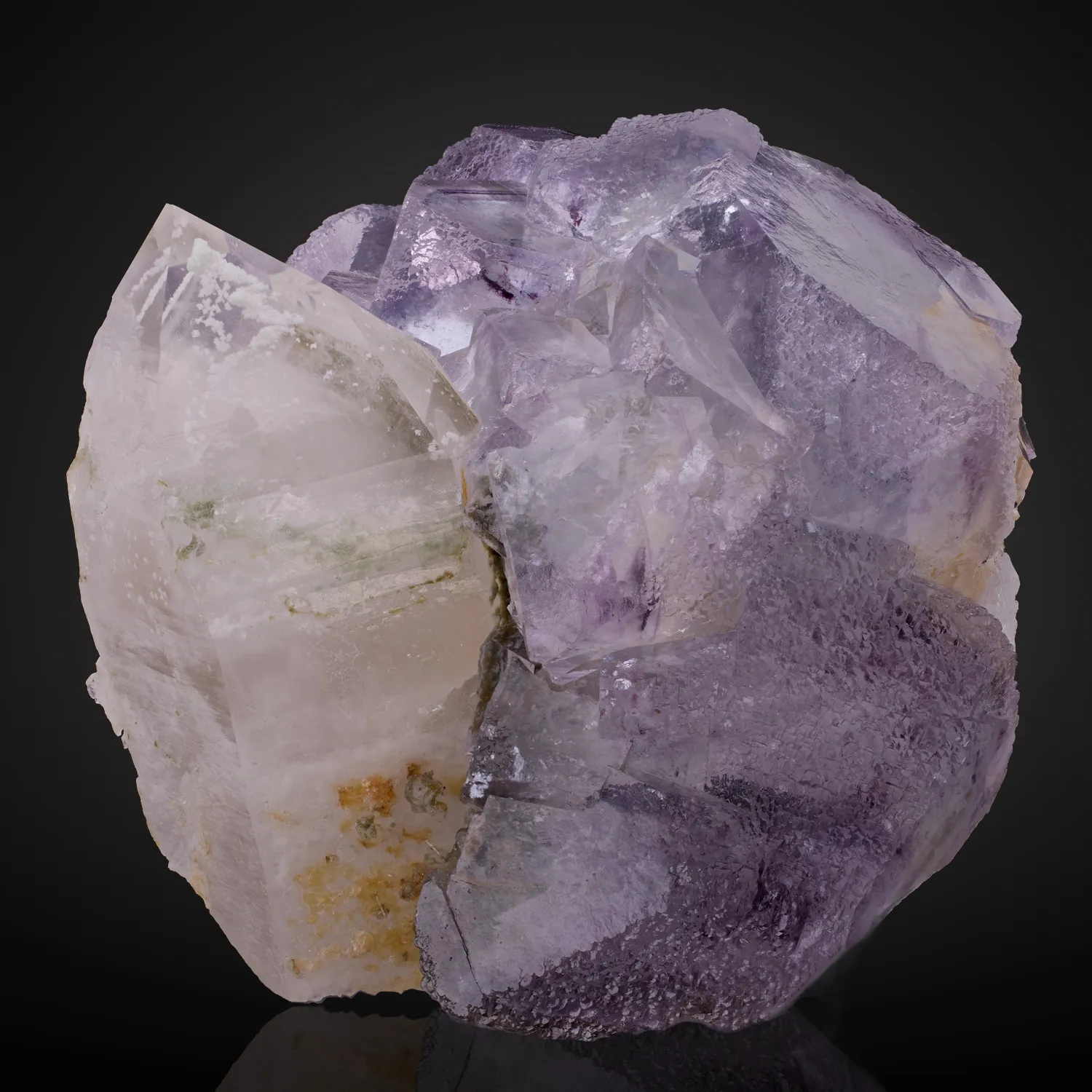 Fluorite, Quartz - image 1