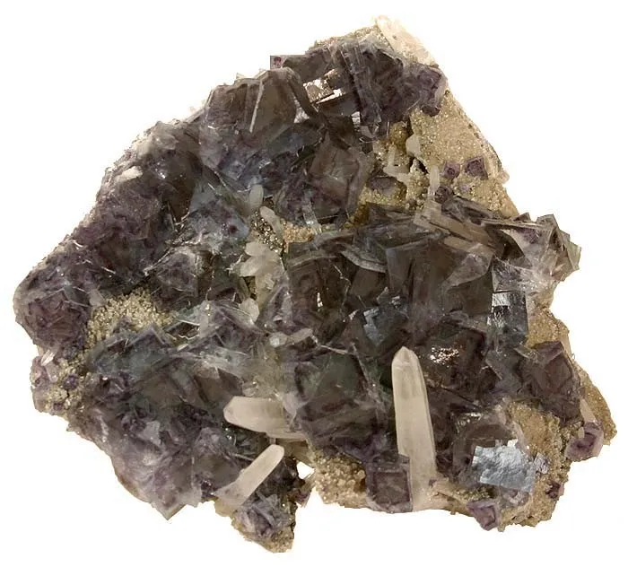 Fluorite, Quartz image