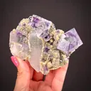 Fluorite, Quartz, and Muscovite - image 1