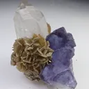 Fluorite, Quartz and Siderite - image 2